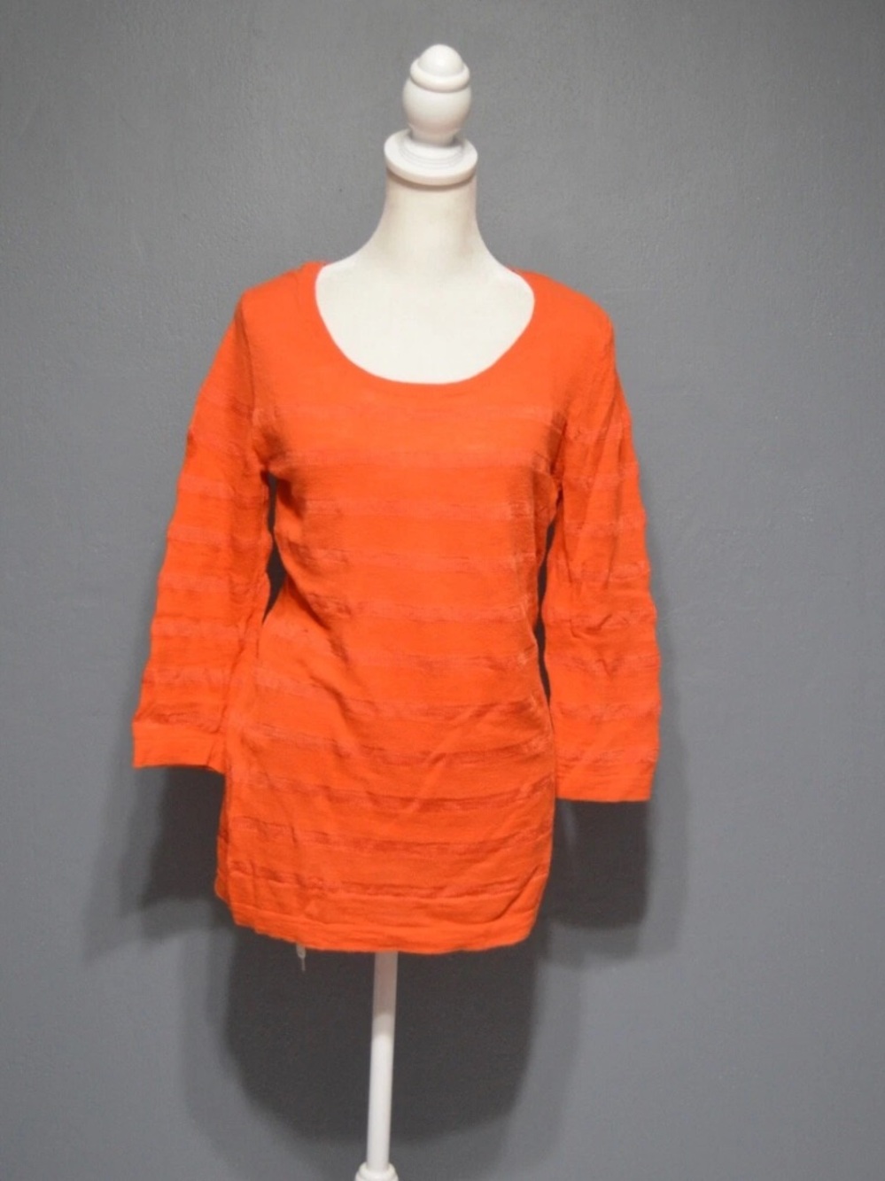 Banana Republic Women’s Sz XS Orange Knit Long Sleeve Top